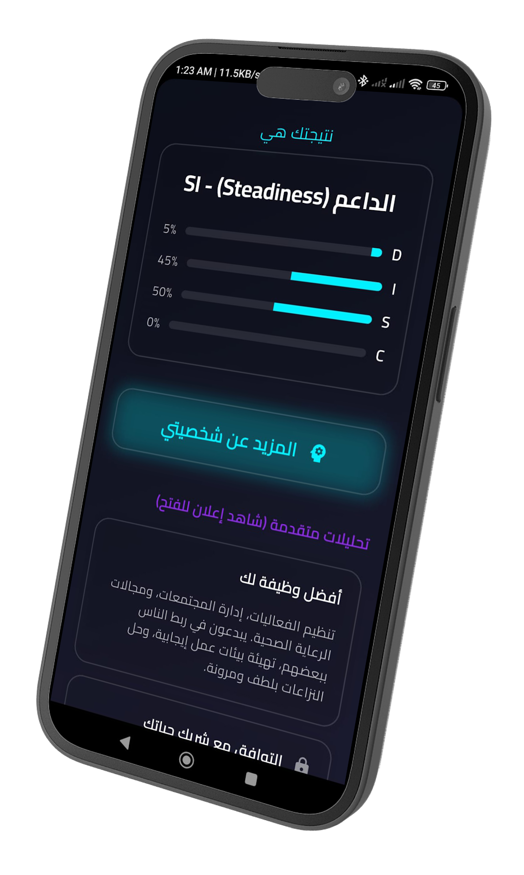 DISC App Screenshot 2