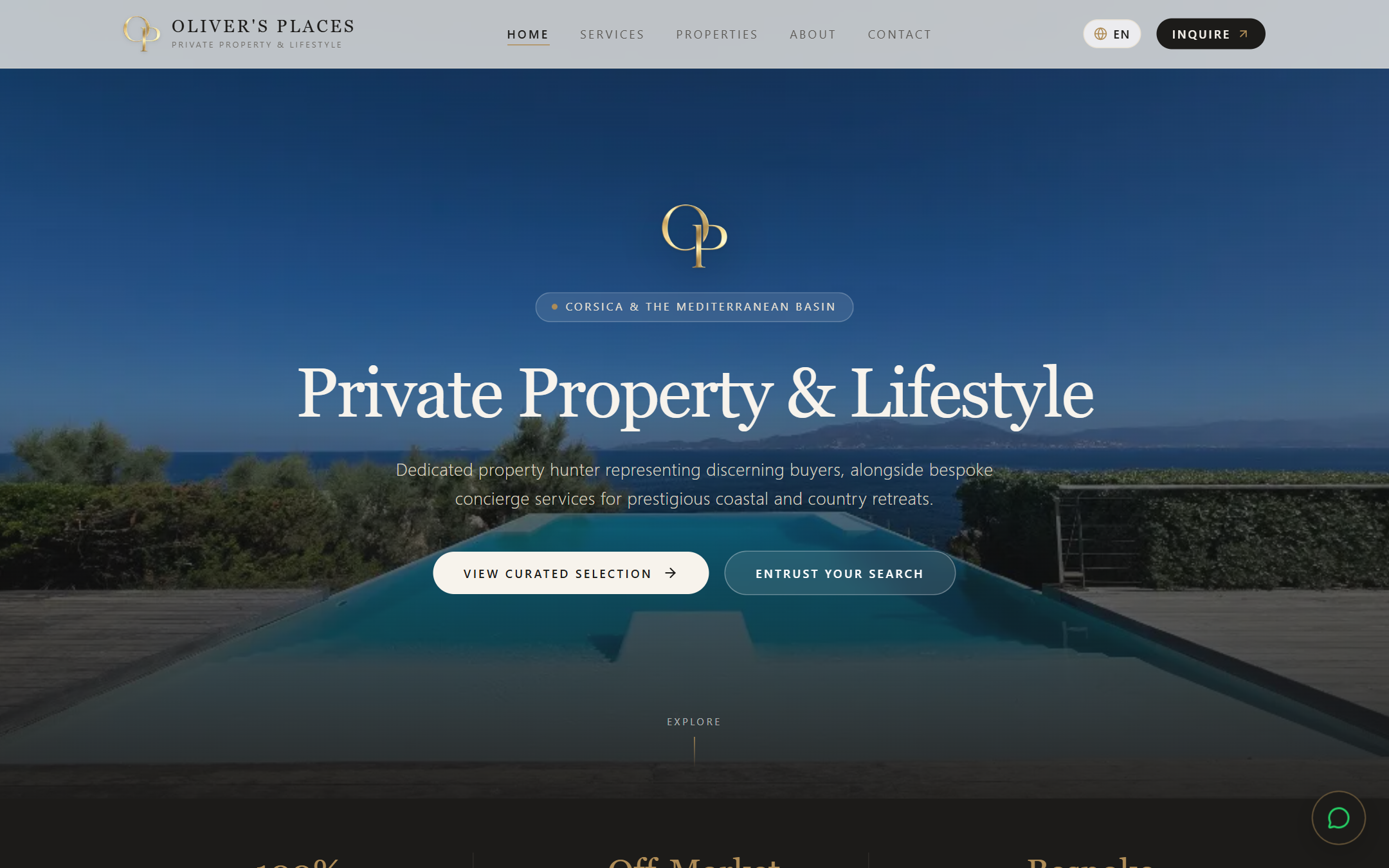 Oliver's Places Home Hero Screenshot