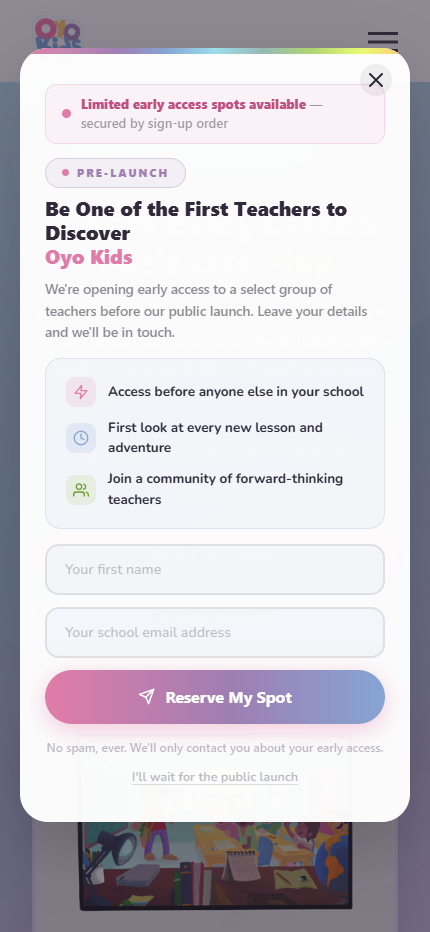 Oyo Kids Screenshot 3