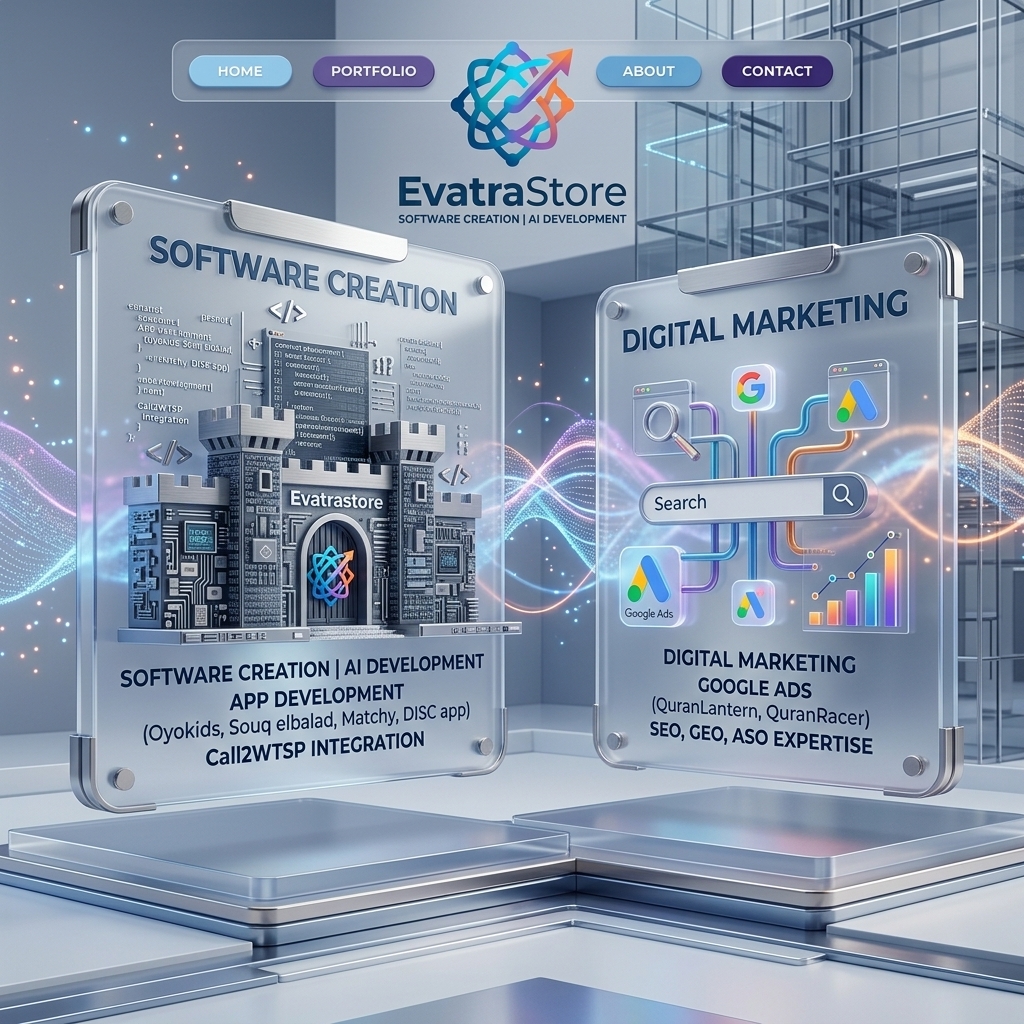 Evatrastore 3D Services Ecosystem